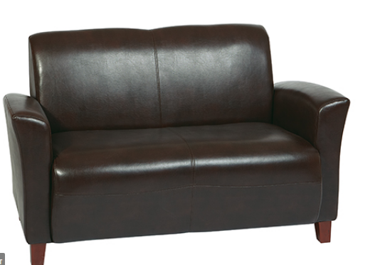 Bonded Leather Breeze Loveseat