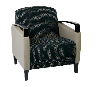 Office Furniture - MAIN STREET 2-TONE CUSTOM FABRIC CHAIR 33.619850, -177.680500