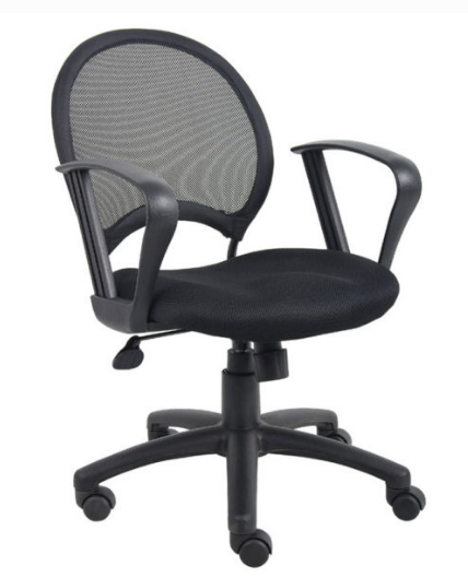 Mesh Chair With Loop Arms. Office Furniture located in Mission Viejo, Orange County, CA 33.619850, -177.680500