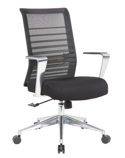 Mesh Back Aluminum Chair. Office Furniture located in Mission Viejo, Orange County, CA 33.619850, -177.680500