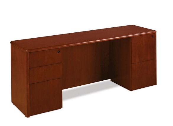 Sonoma Veneer Knee Space Credenza. Office Furniture located in Mission Viejo, Orange County, CA 33.619850, -177.680500