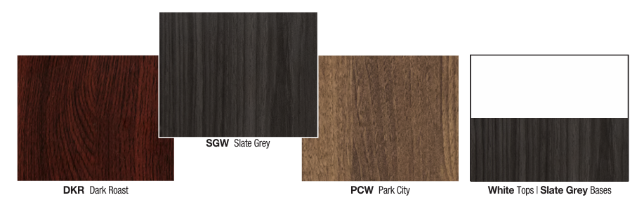 Tuxedo Series 4 foot Square Conference Table by Office Star