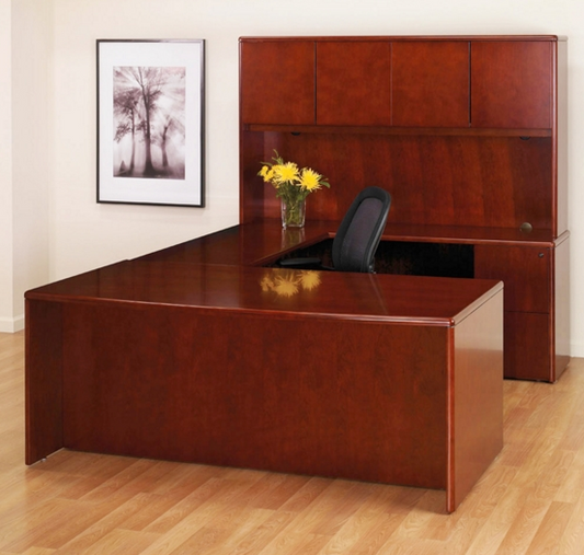 Sonoma U Shape Desk w/Hutch. Office Furniture located in Mission Viejo, Orange County, CA 33.619850, -177.680500