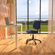 Boss Perfect Posture Deluxe Office Task Chair without Arms, Blue