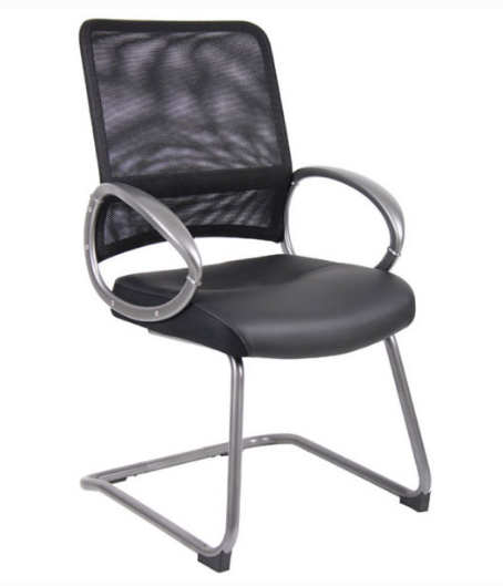 Mesh Back w - Pewter Finish Guest Chair. Office Furniture located in Mission Viejo, Orange County, CA 33.619850, -177.680500