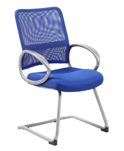 Mesh Back w - Pewter Finish Guest Chair. Office Furniture located in Mission Viejo, Orange County, CA 33.619850, -177.680500