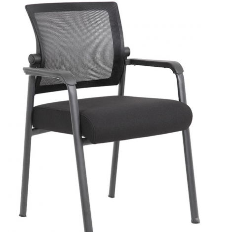 Mesh 4-Legged Guest Chair. Office Furniture located in Mission Viejo, Orange County, CA 33.619850, -177.680500