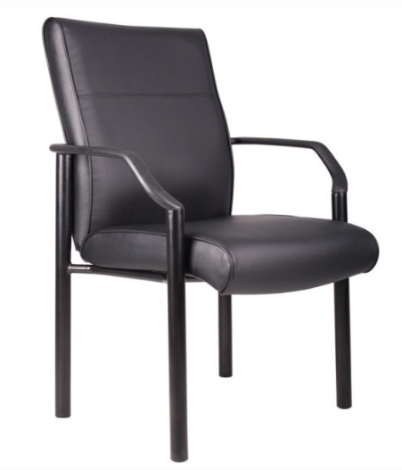 Mid Back Guest Chair In LeatherPlus. Office Furniture located in Mission Viejo, Orange County, CA 33.619850, -177.680500