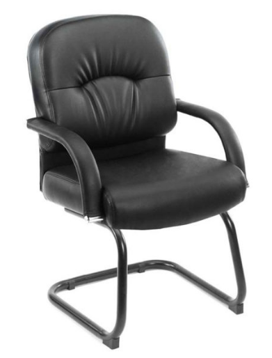 Mid Back Caressoft Guest Chair In Black. Office Furniture located in Mission Viejo, Orange County, CA 33.619850, -177.680500