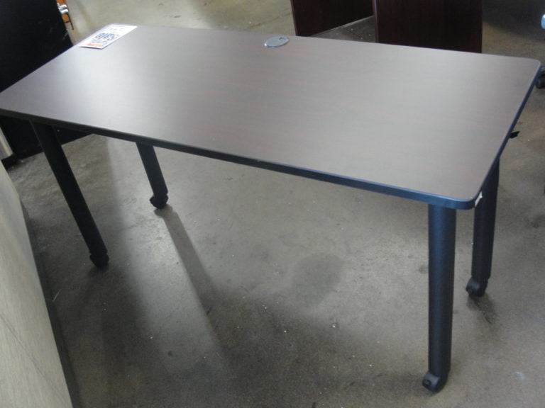 Training Table w - Modesty Panel & Wheels. Office Furniture located in Mission Viejo, Orange County, CA 33.619850, -177.680500