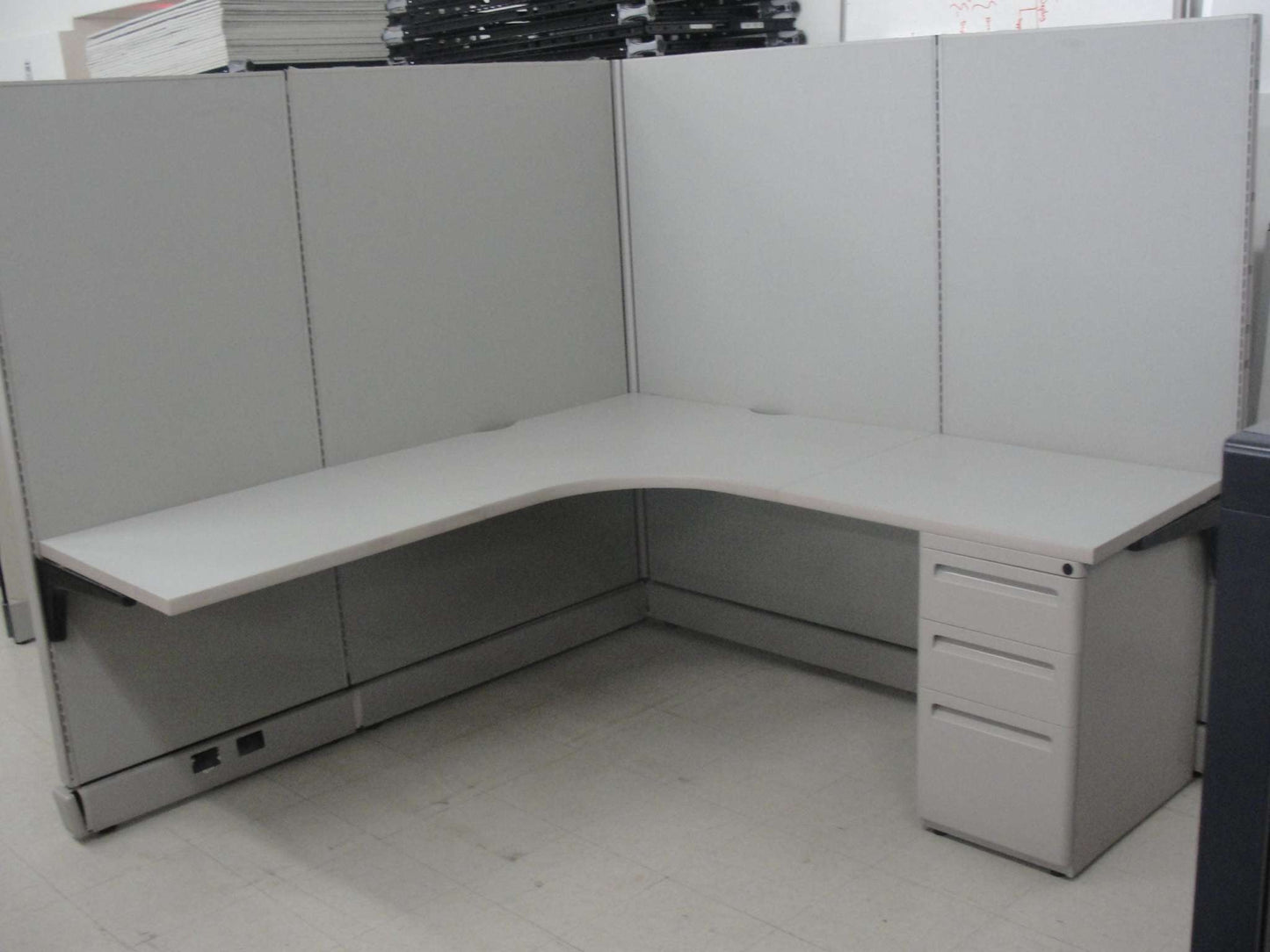 Herman Miller Gray AO2 Cubicle. Office Furniture located in Mission Viejo, Orange County, CA 33.619850, -177.680500