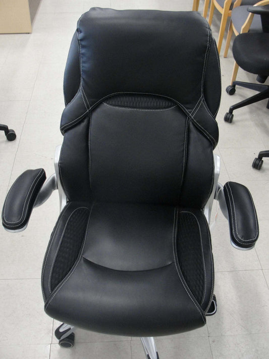Mars Black Leather Executive Chair. Office Furniture located in Mission Viejo, Orange County, CA 33.619850, -177.680500