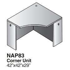 Napa Corner Unit. Office Furniture located in Mission Viejo, Orange County, CA 33.619850, -177.680500