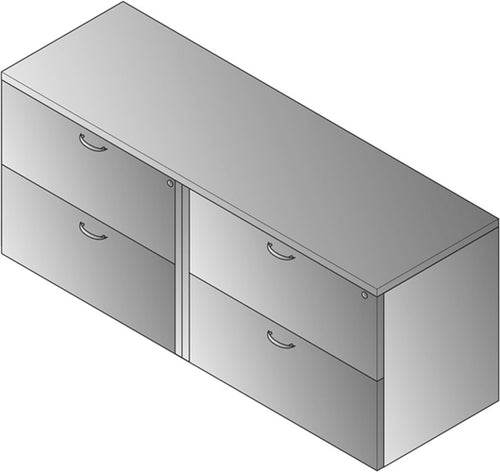New - Double Lateral Credenza. Office Furniture located in Mission Viejo, Orange County, CA 33.619850, -177.680500