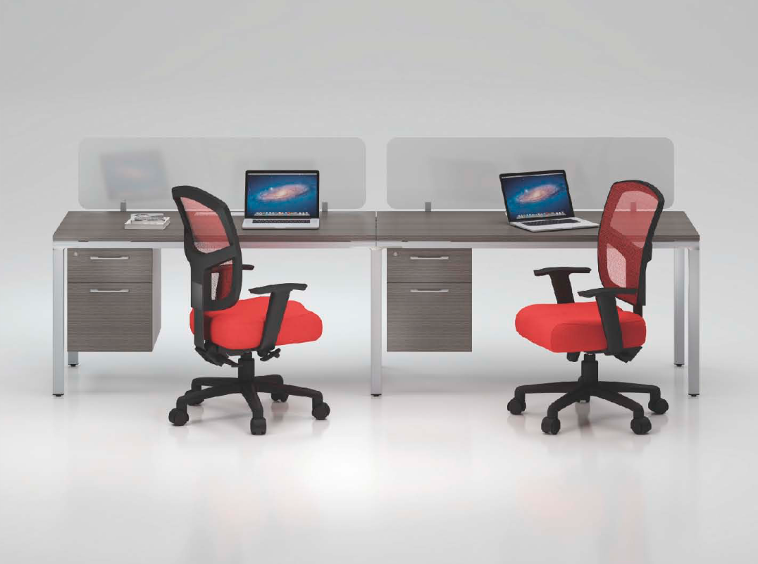 Driftwood Simple System Expandable Dual Modular Workstation. Office Furniture located in Mission Viejo, Orange County, CA 33.619850, -177.680500