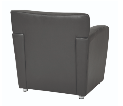 Black Leather Club Chair