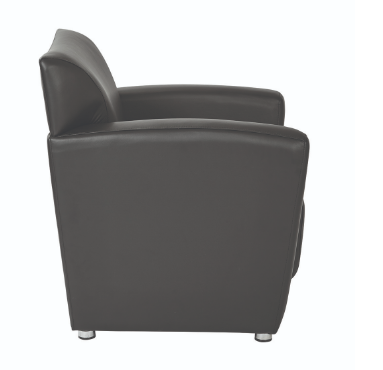 Black Leather Club Chair