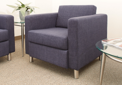 Office Furniture located in Mission Viejo, Orange County, CA Pacific Lobby Arm Chair - in blue 33.619850, -177.680500