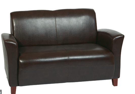 Bonded Leather Breeze Loveseat 