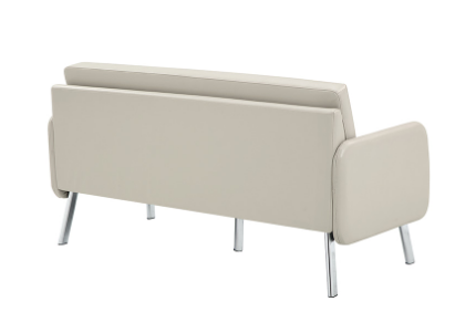 Sofa w Chrome Finish Sofa w Chrome Finish Legs - by Office Star ProductsLegs - by Office Star Products