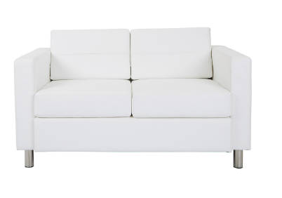 Atlantic Loveseat with Dual UL Approved AC and USB Charging Station