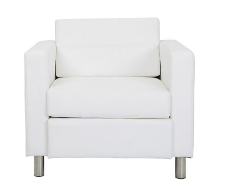 Atlantic Armchair w a Single UL Approved AC and USB Charging Station