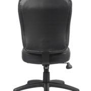 Boss Black Leather Task Chair