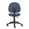 Boss Perfect Posture Deluxe Office Task Chair without Arms, Blue