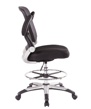 MESH BACK DRAFTING CHAIR