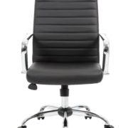Boss Retro Task Chair with Chrome Fixed Arms