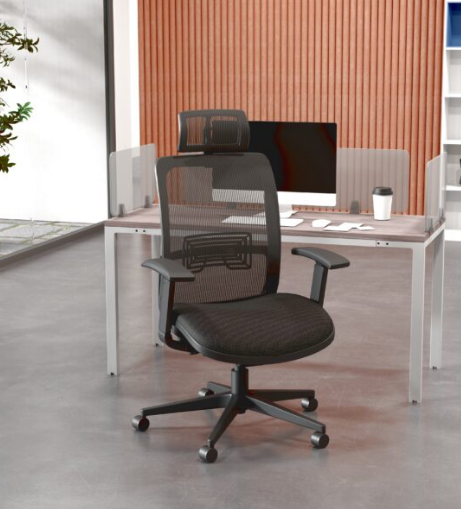 “The Breeze” mesh chair with Headrest. Office Furniture located in Mission Viejo, Orange County, CA 33.619850, -177.680500