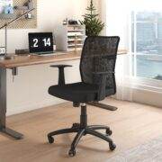 Boss Budget Mesh Task Chair W/ T-Arms
