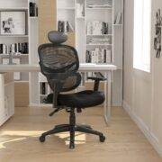 Boss Multi-Function Mesh Task Chair w/Headrest