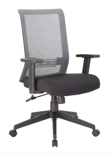 Boss Horizontal Mesh Back Task Chair, Synchro-Tilt Mechanism