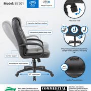 Boss Executive High Back LeatherPlus Chair