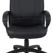 Boss Caressoftplus Vinyl Executive Mid Back Chair