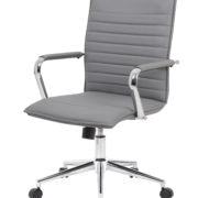 Boss Hospitality Task Chair with Fixed Chrome Arms