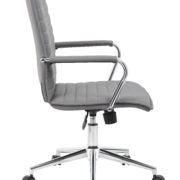Boss Hospitality Task Chair with Fixed Chrome Arms