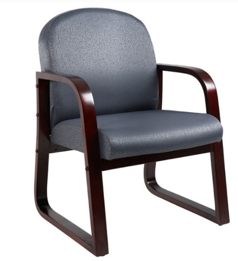 Mahogany Frame guest chair. Office Furniture located in Mission Viejo, Orange County, CA 33.619850, -177.680500