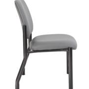 Boss Chair Mid Back Armless Guest Chair