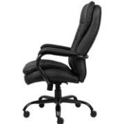 Boss Heavy Duty Double Plush Caressoftplus Vinyl Chair-400 Lbs.