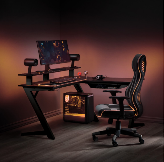 Avatar Battle Station Gaming Desk. Office Furniture located in Mission Viejo, Orange County, CA 33.619850, -177.680500