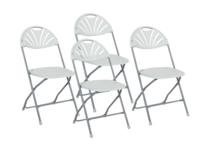 Plastic Chair (4 Pack) by Office Star Products