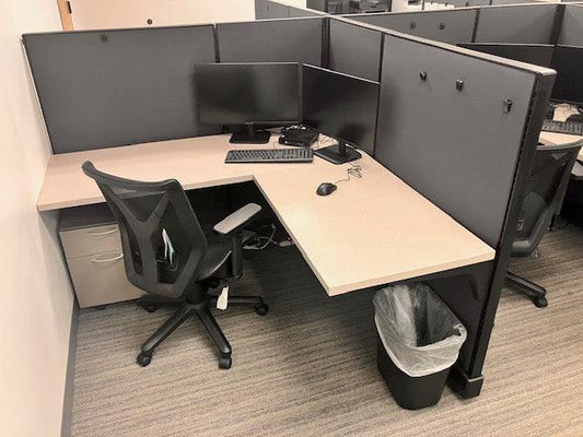 Low Wall 5x5 Cubicle. New & Used Office Furniture. Mission Viejo, CA