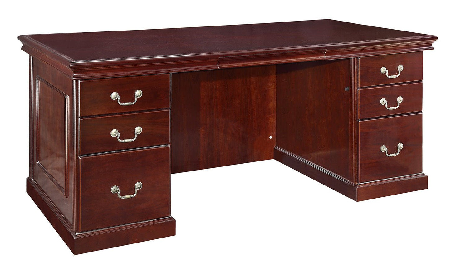 New - Townsend Traditional Double Pedestal Desk