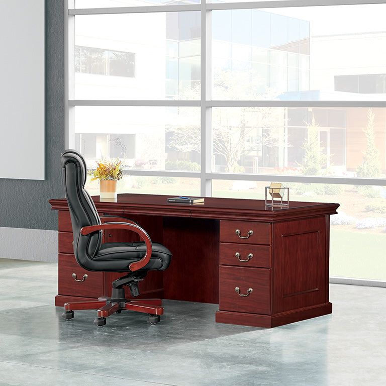 New - Townsend Traditional Double Pedestal Desk