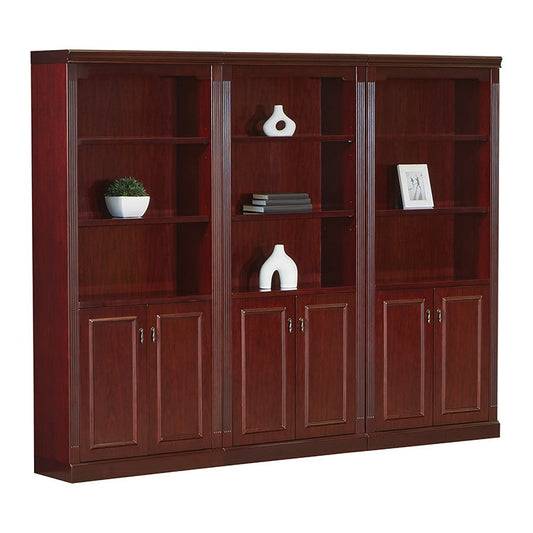3-Pc. Wall Unit 90"W With Doors
