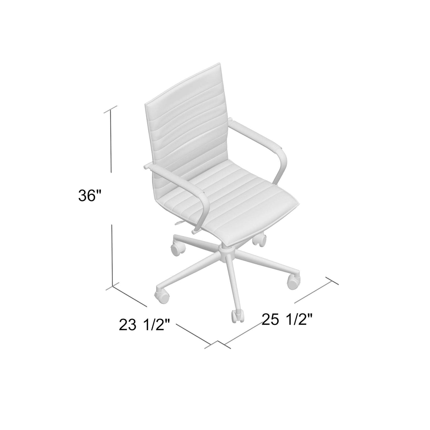Boss Hospitality Task Chair with Fixed Chrome Arms
