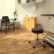 Boss Office AM Vinyl Be Well Medical Spa Professional Adjustable Stool, Black
