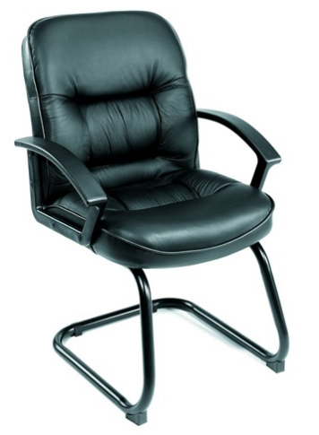 Boss Mid Back LeatherPlus Guest Chair